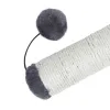 Factory direct sales of cat scratch boards, cat toys, cat scratch posts, sisal scratch boards, small balls, square bases, mouse cat paw boards details Picture
